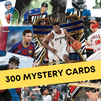 300 Mystery Sports Cards